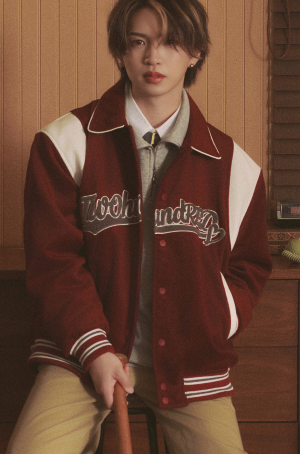 Games Bomber Jacket (Wine Red)