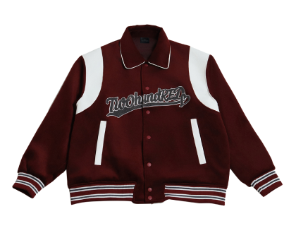 Games Bomber Jacket Wine Red