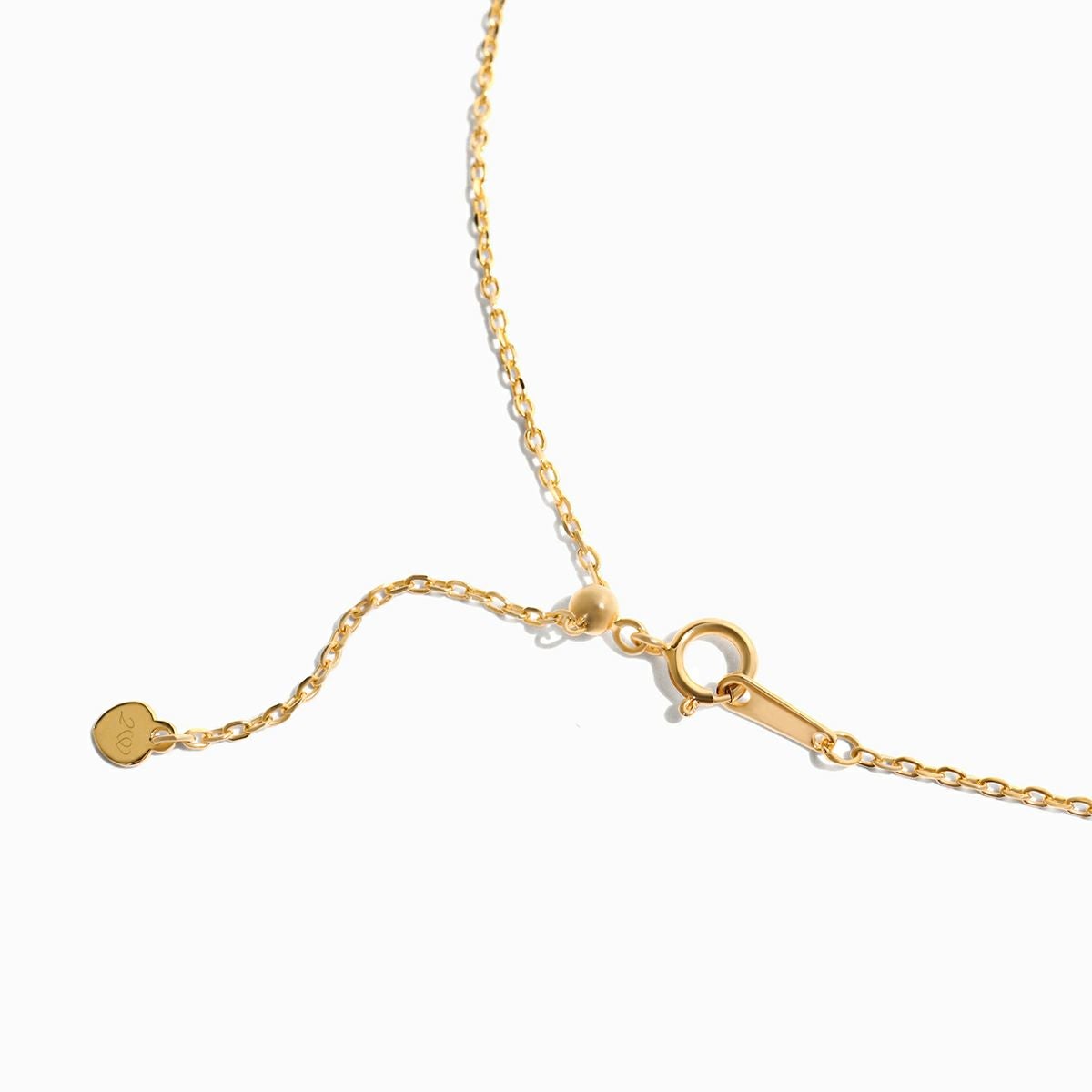 Separate Heart Necklace Gold | TwO hundRED