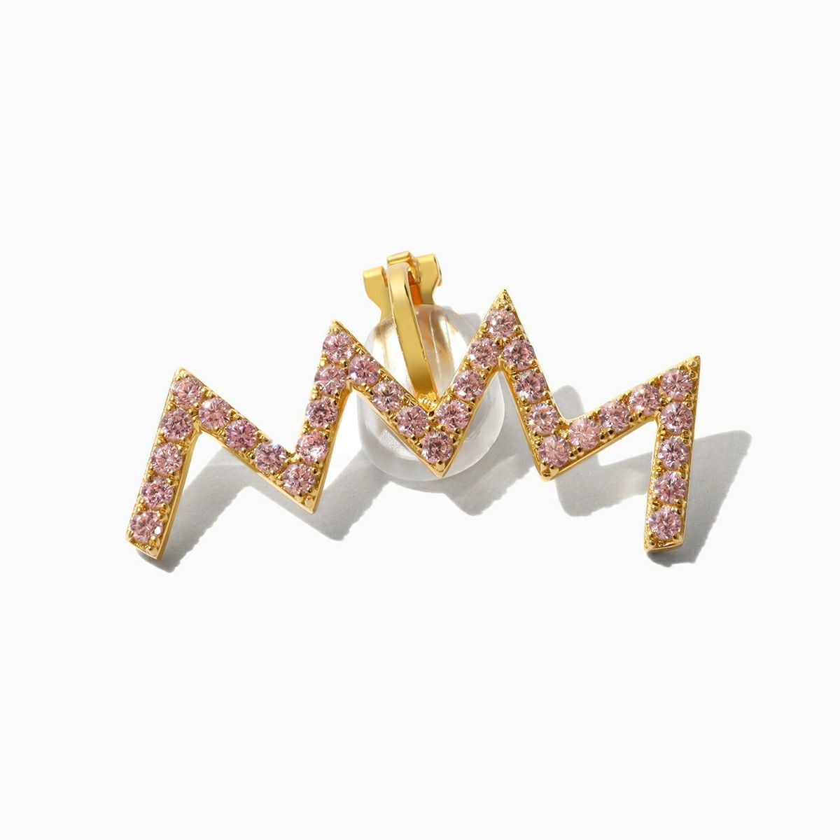 Jagged Heart Pierce Set Gold | TwO hundRED