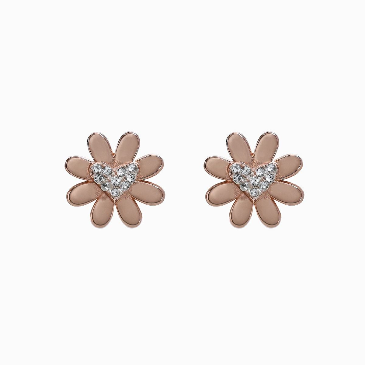 岩橋玄樹 TwO hundRED ゴールドピンク　ハートピアス Flower × Heart Pierce(Pink Gold) | TwO hundRED