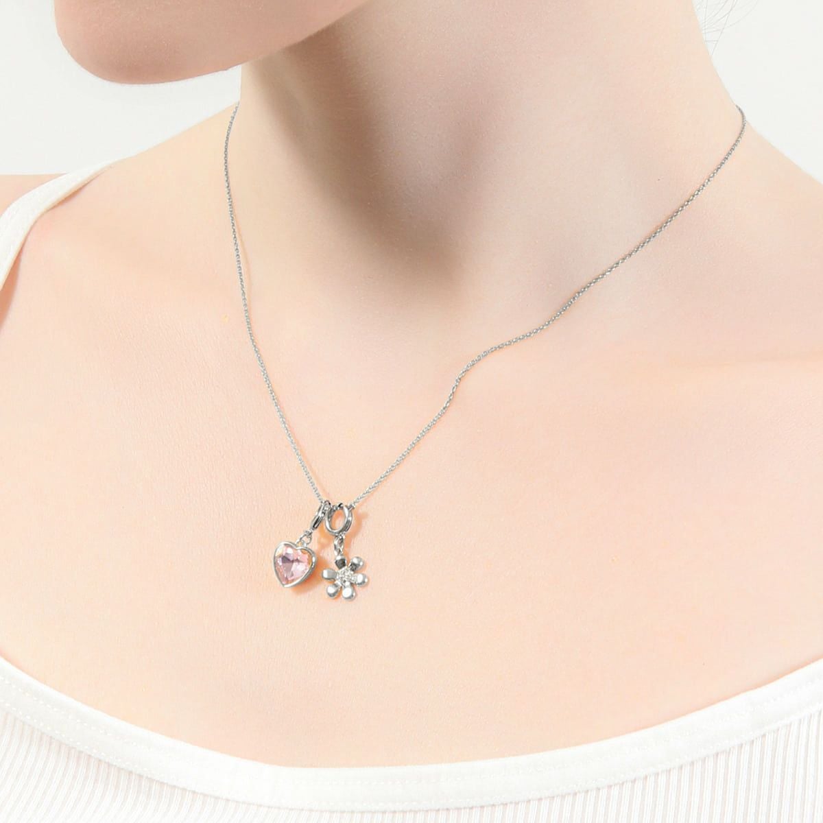 2 Piece Complete Charm Set(Silver) | TwO hundRED