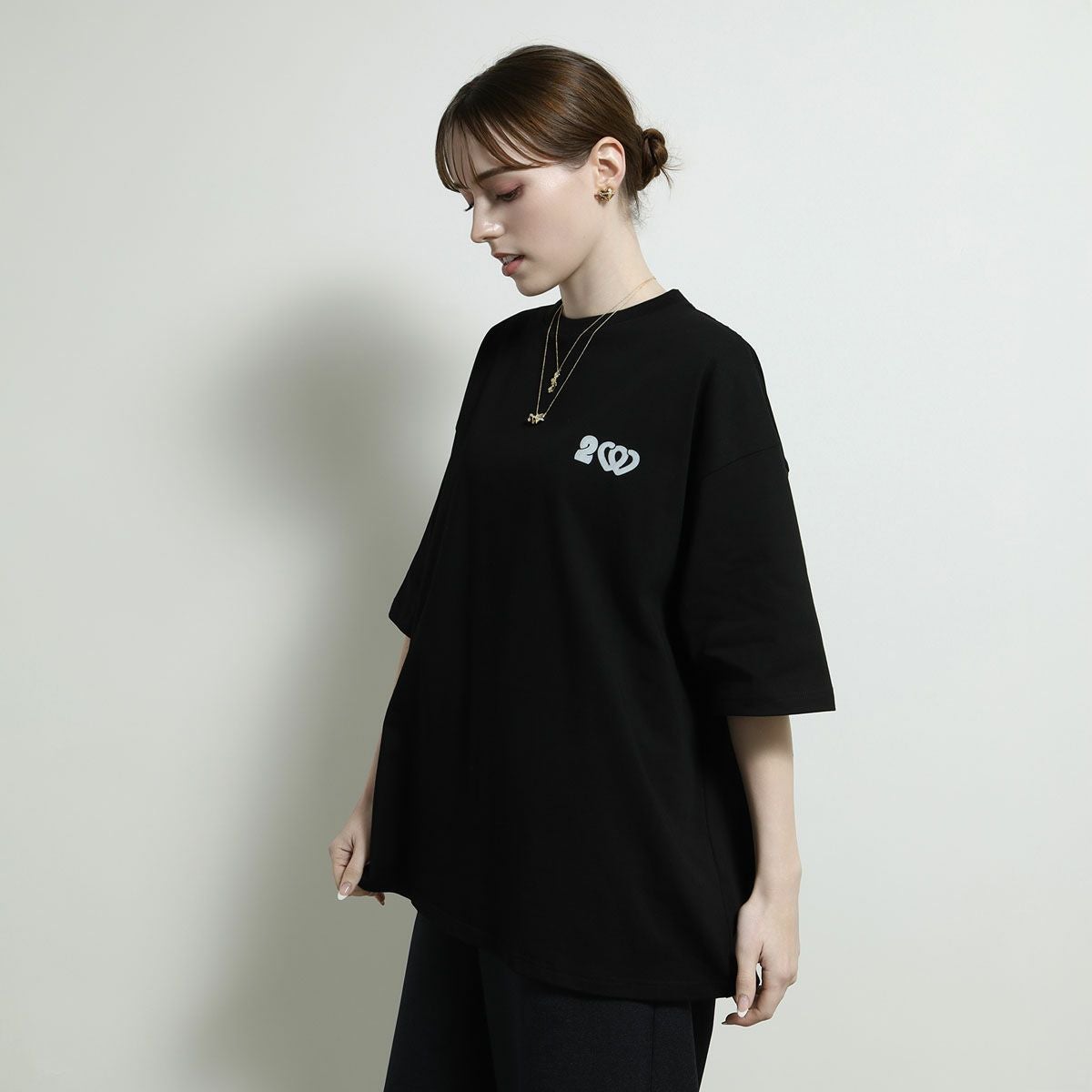 Pizzalien T-Shirt（Black） | TwO hundRED