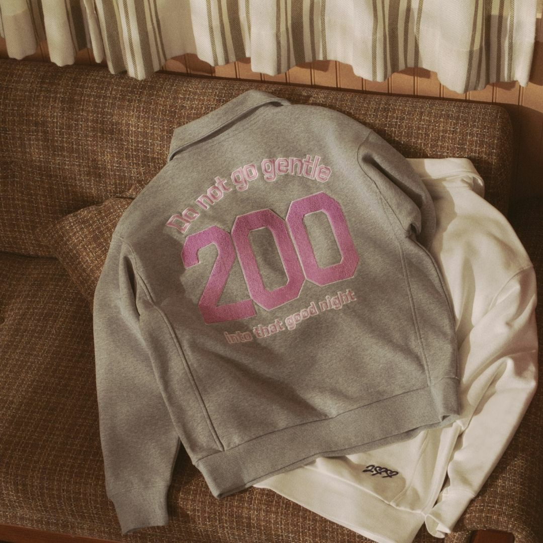 Warm Up Zip Sweat（Gray） | TwO hundRED