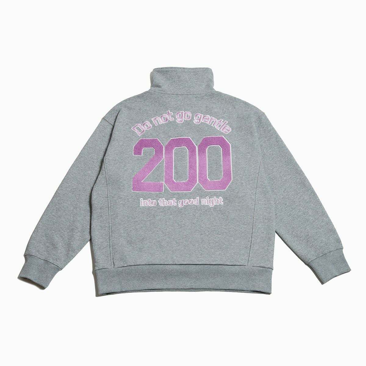 Warm Up Zip Sweat（Gray） | TwO hundRED