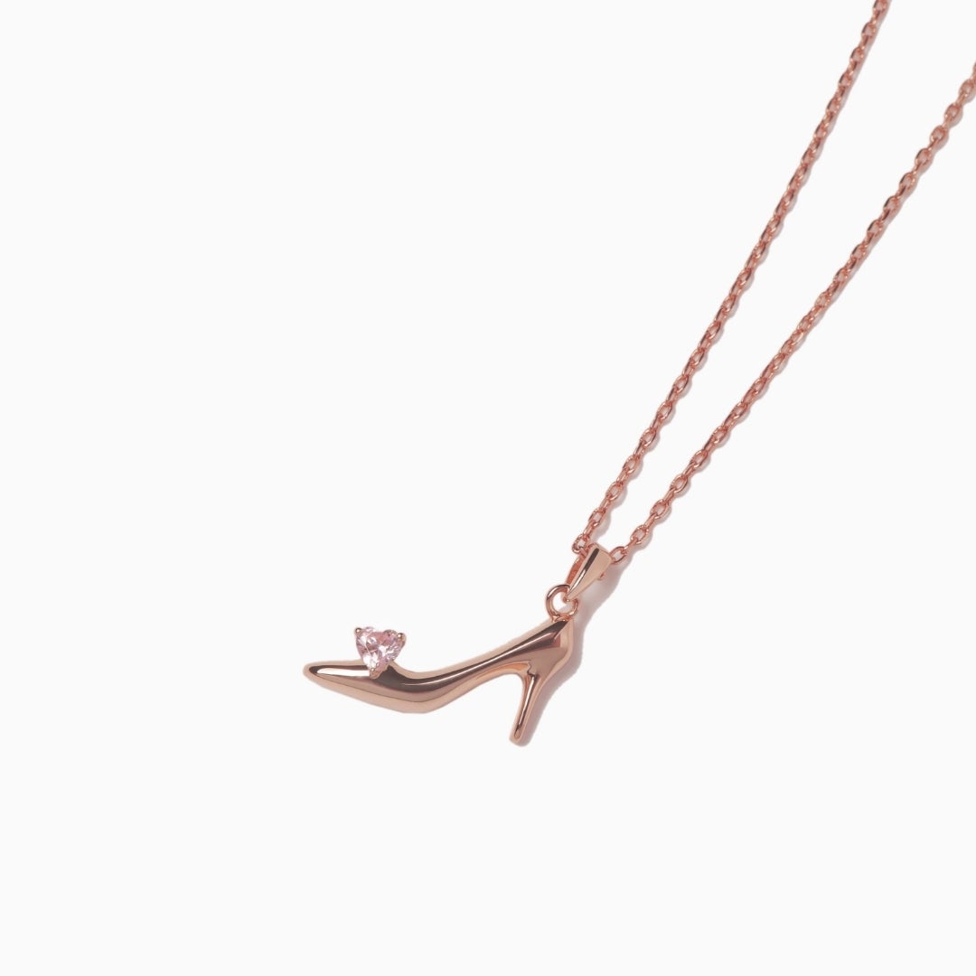 Twinkle Sweet Step Necklace（Pink Gold） | TwO hundRED